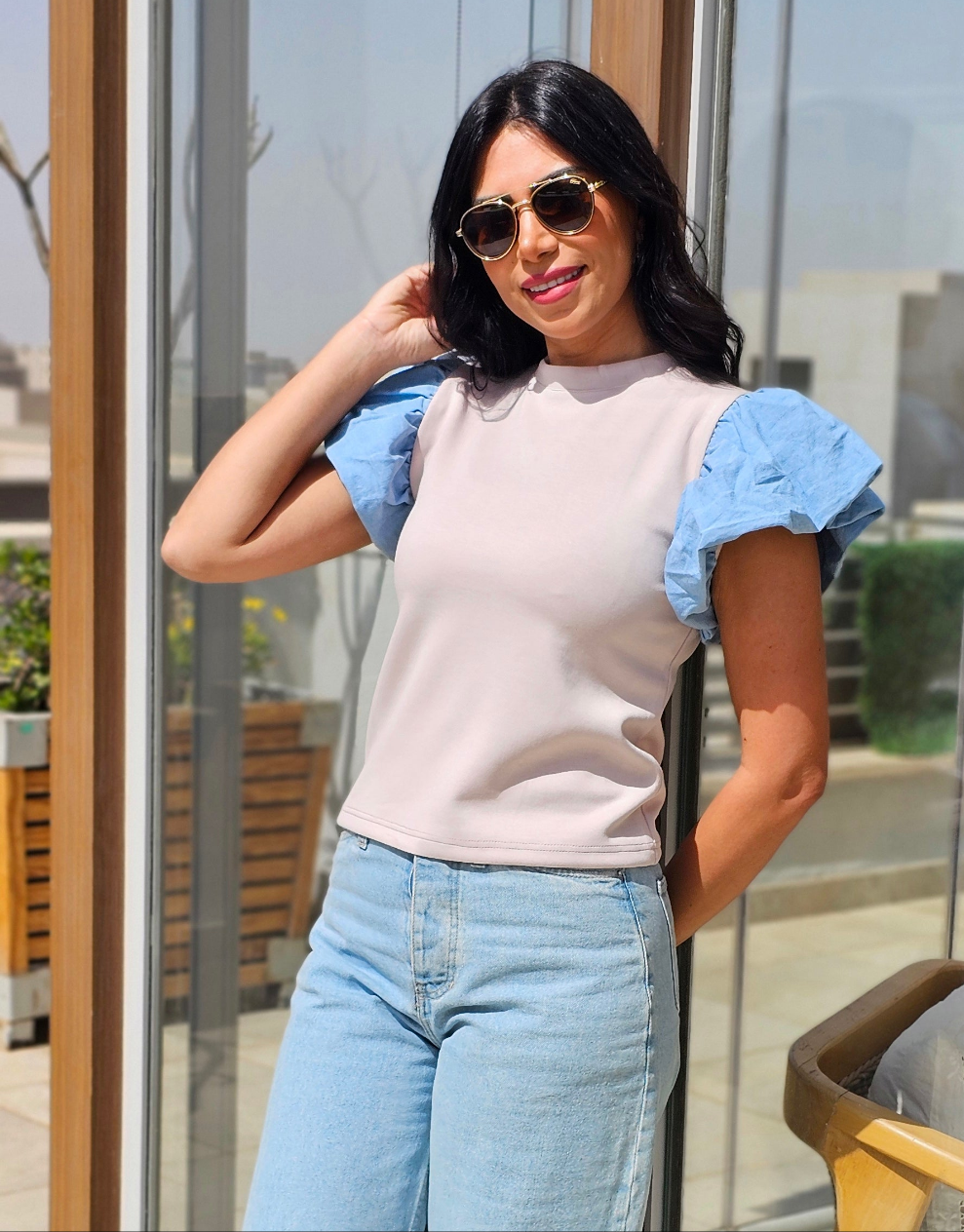 PUFF SLEEVE TOP