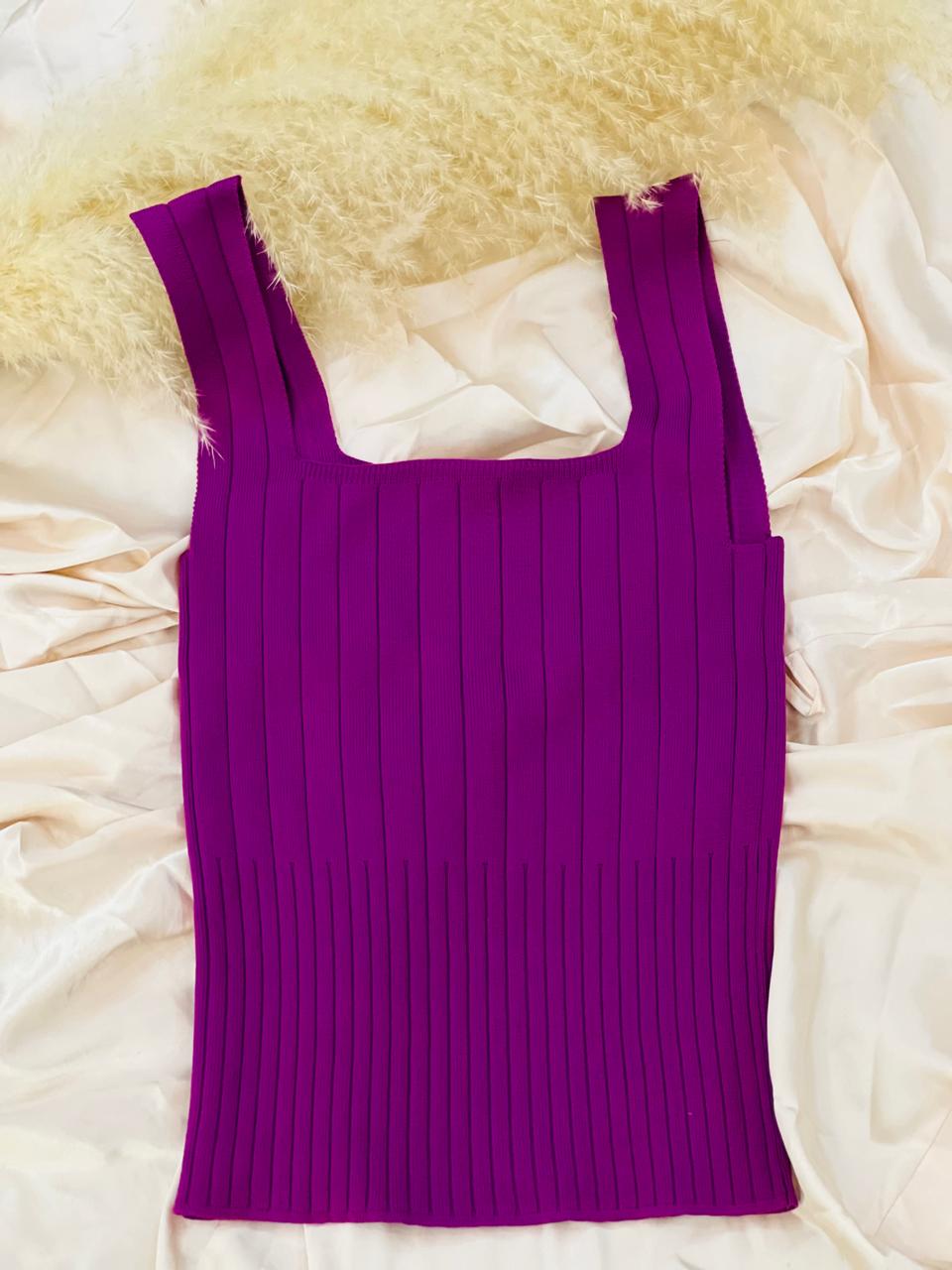 REPPED TANK TOP