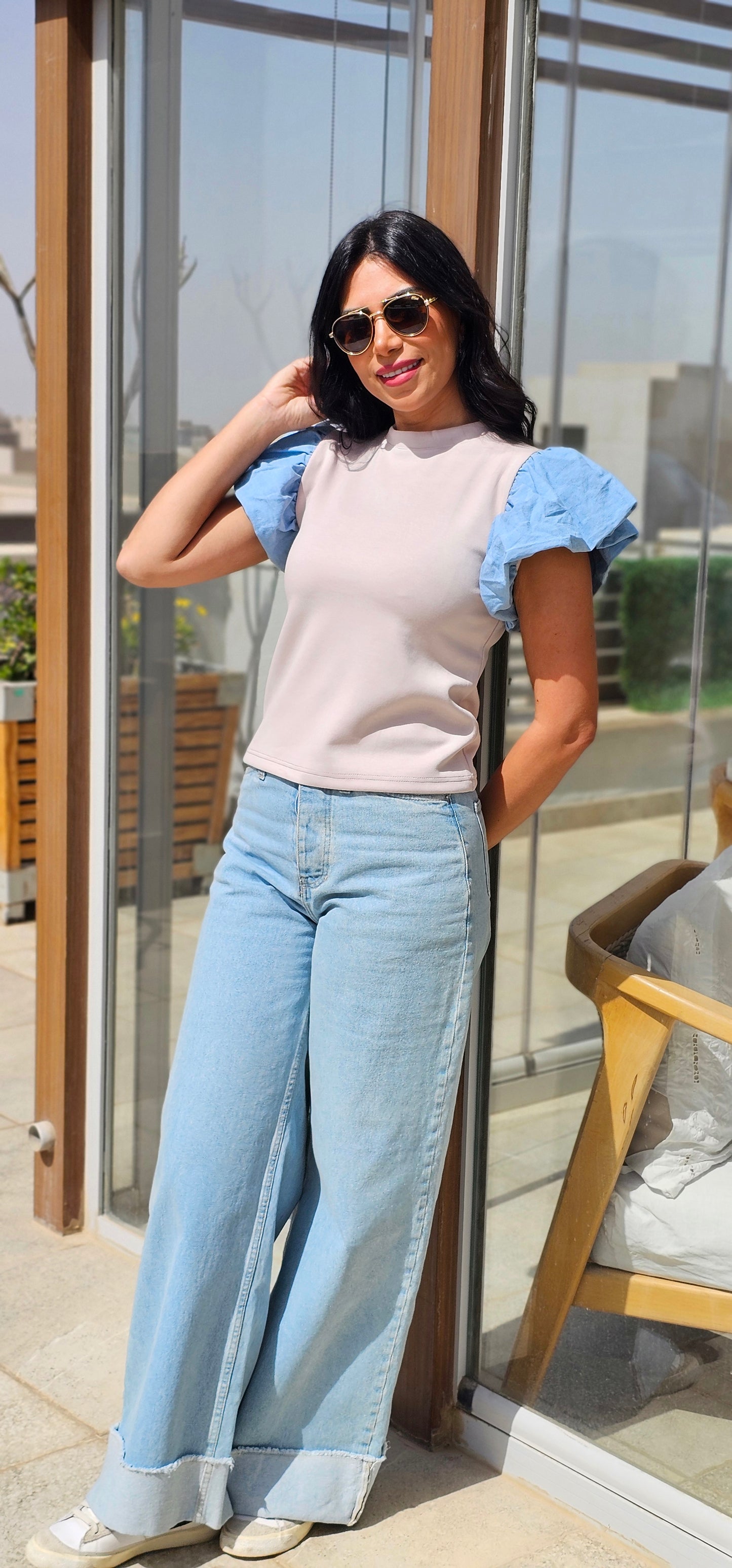 PUFF SLEEVE TOP