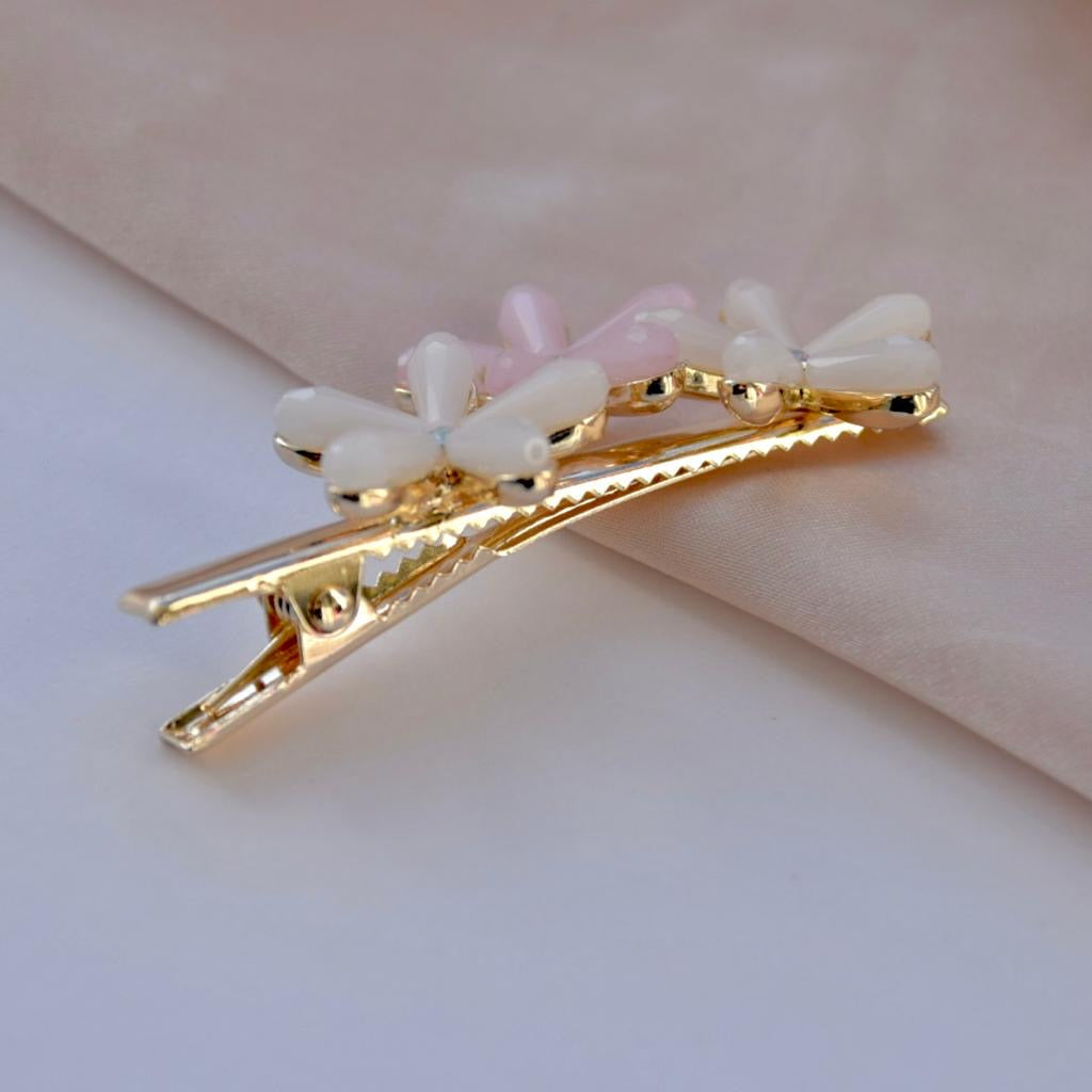 FLOWER HAIR CLIPS