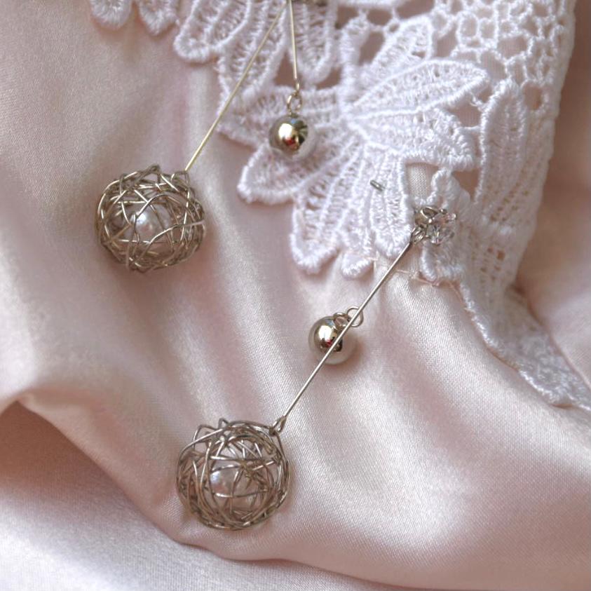 DOUBLE CIRCLE EARRINGS