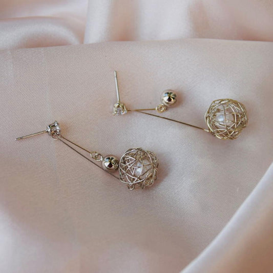 DOUBLE CIRCLE EARRINGS