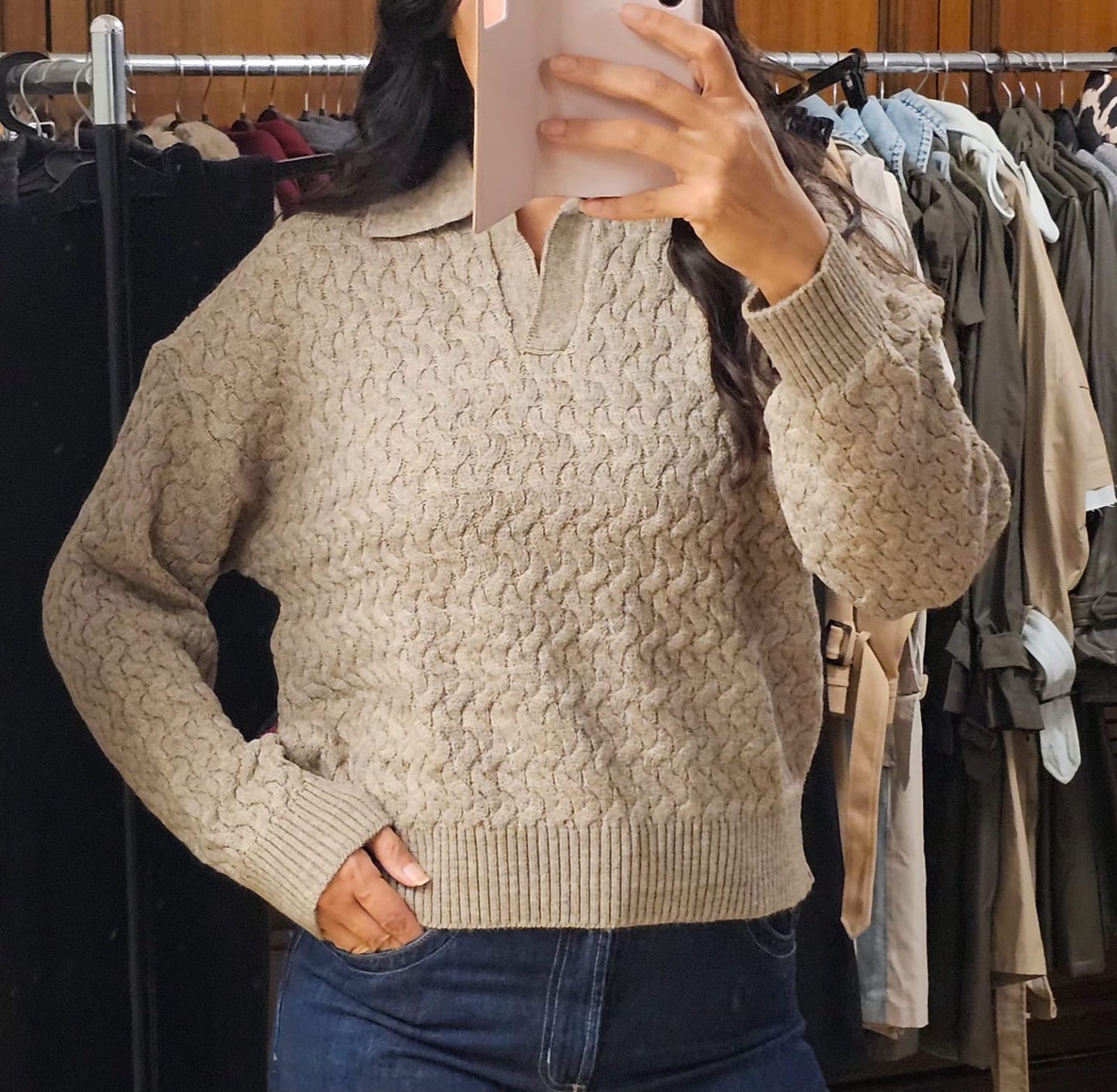 Knitted Women Pullover