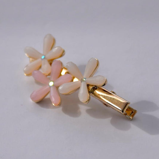 FLOWER HAIR CLIPS