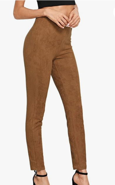 SUEDE PANTS