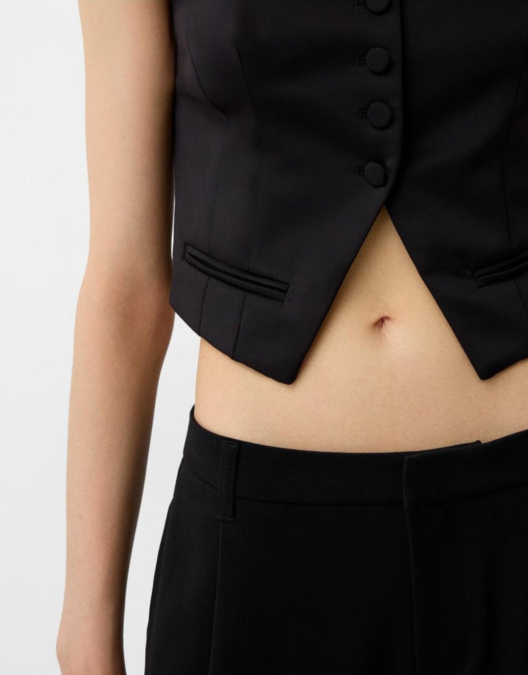 CHIC TAILORED CROPED VEST