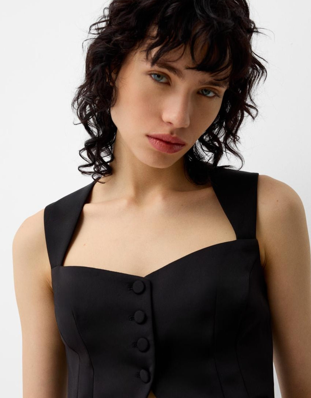 CHIC TAILORED CROPED VEST