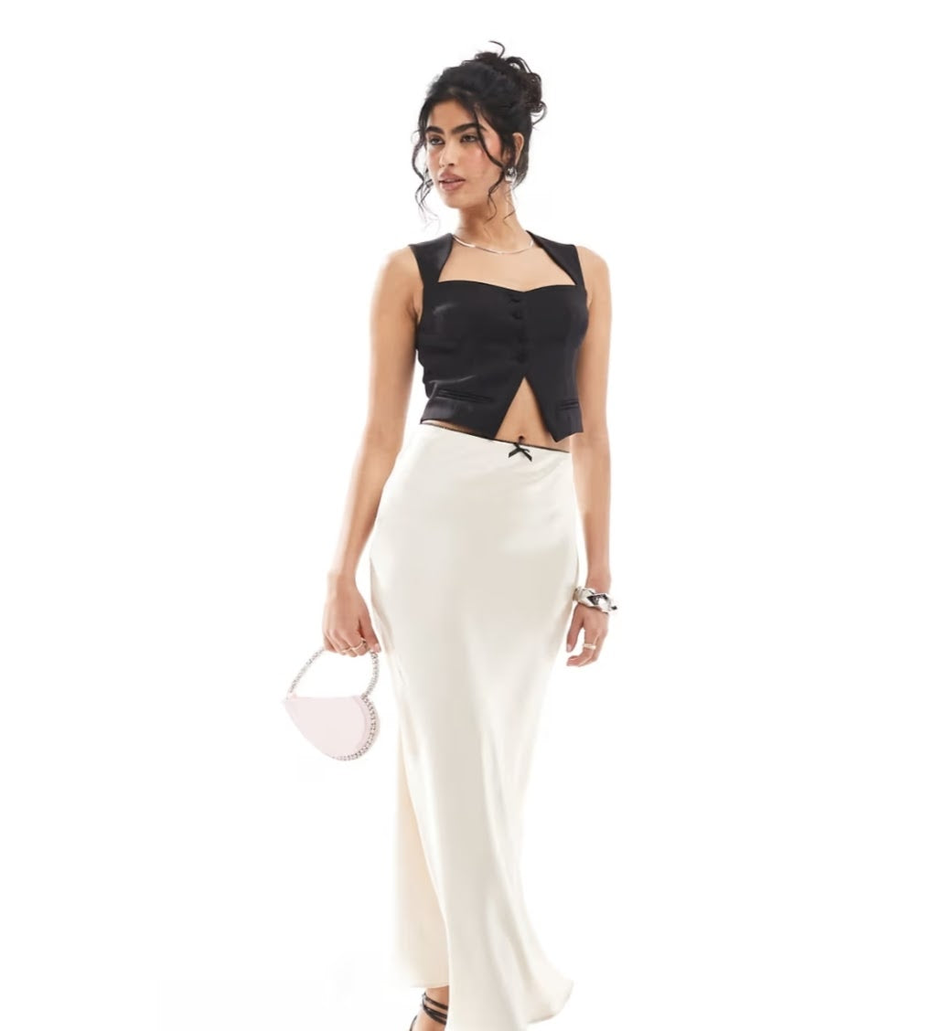 CHIC TAILORED CROPED VEST