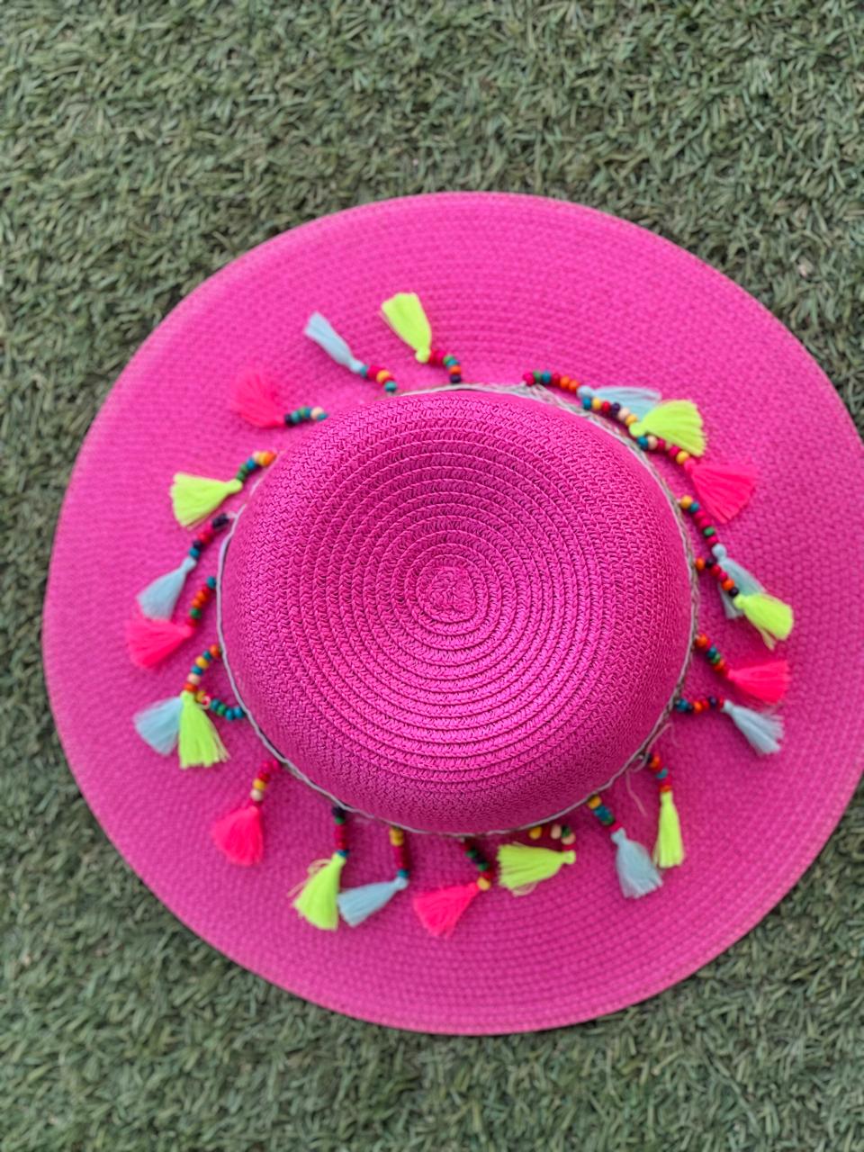 PINK SUMMER HAT