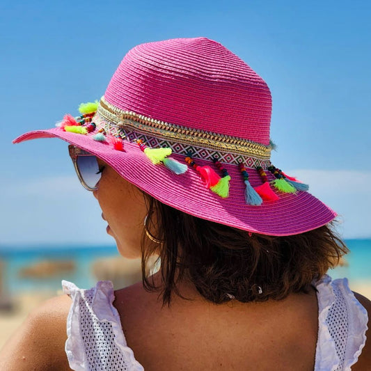 PINK SUMMER HAT