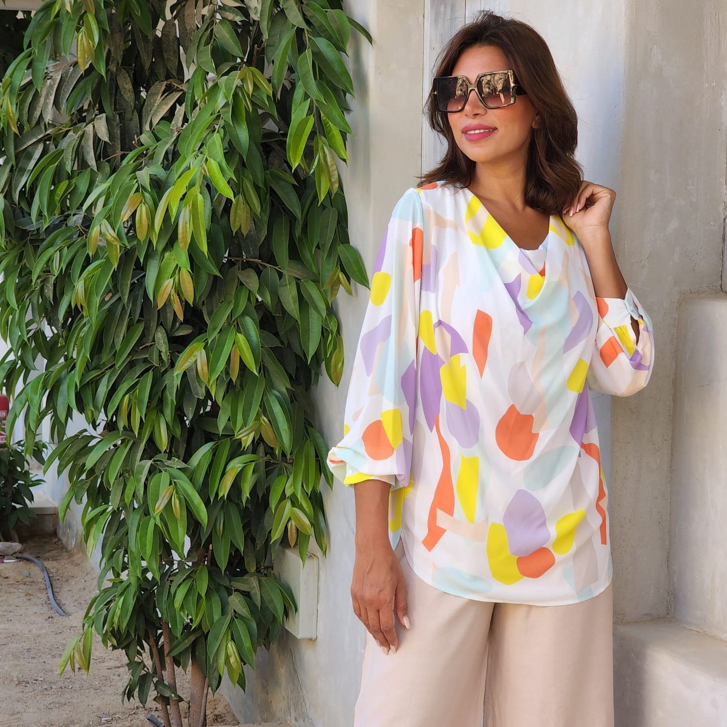 MULTICOLORS BLOUSE