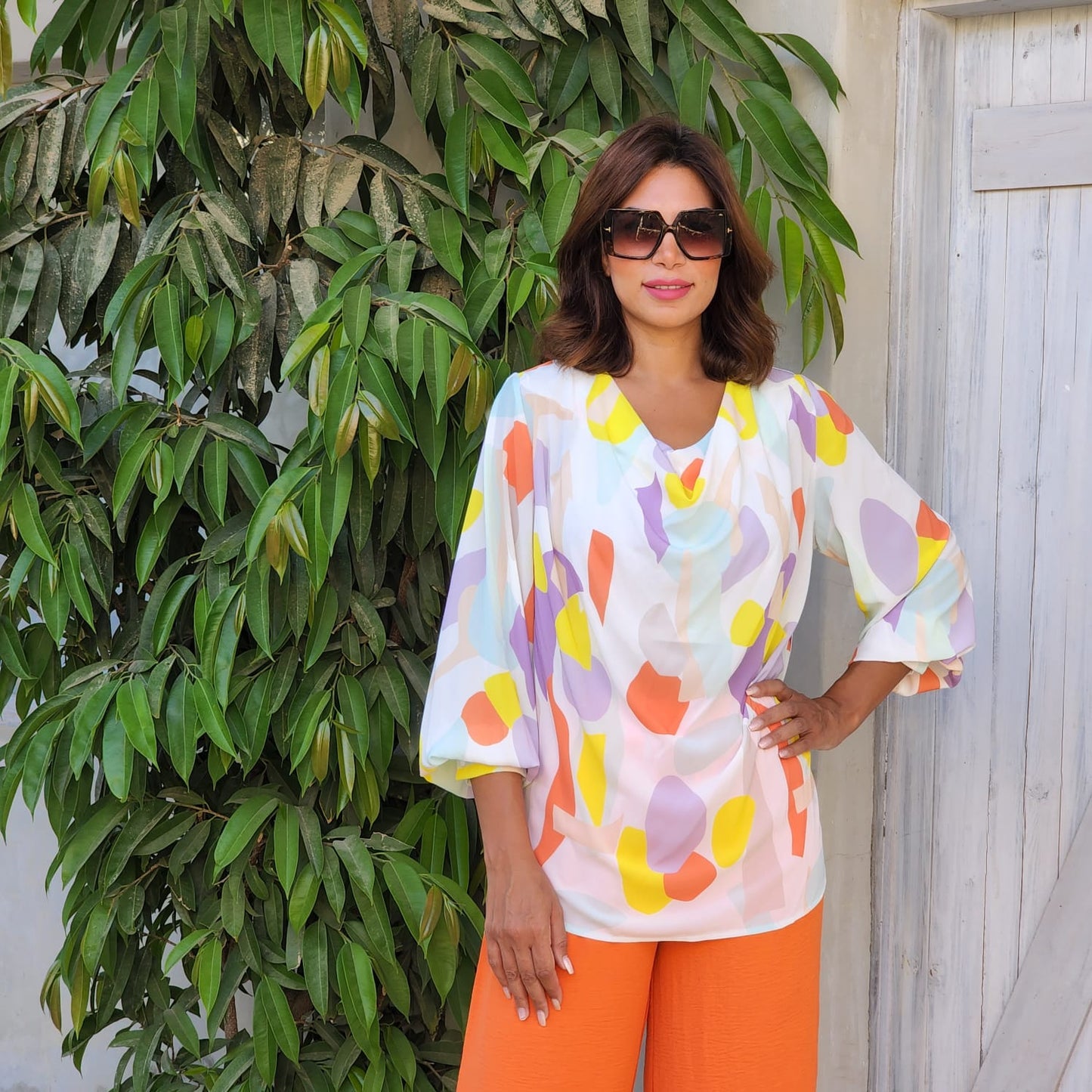MULTICOLORS BLOUSE