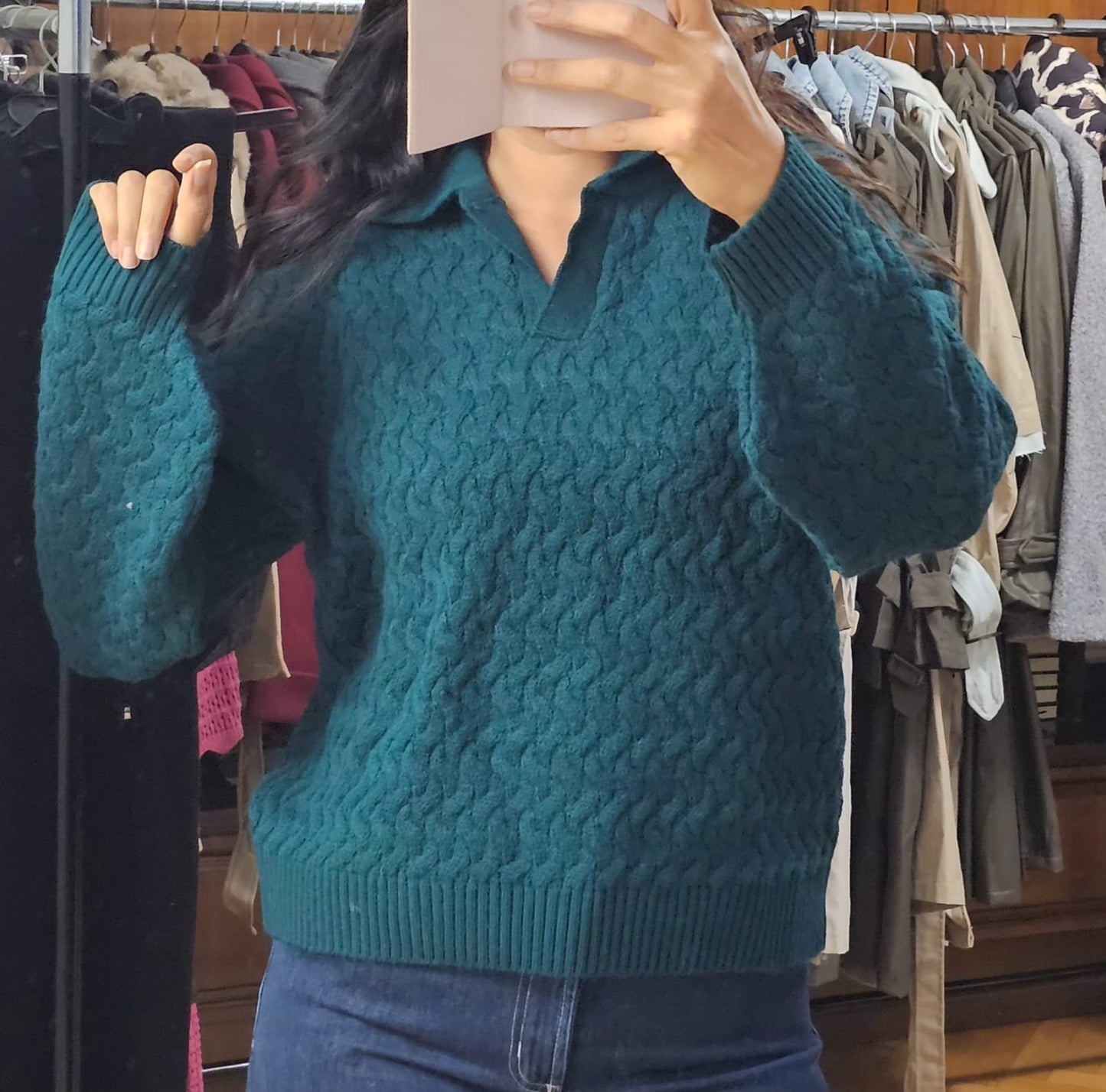 Knitted Women Pullover