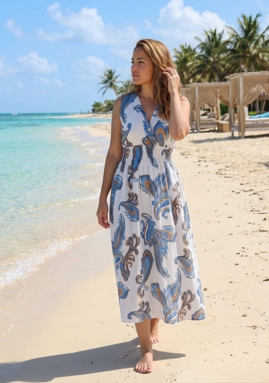 WAVES SUMMER DRESS