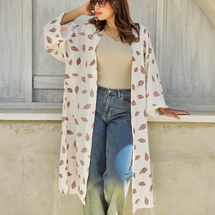 LEAVES KIMONO