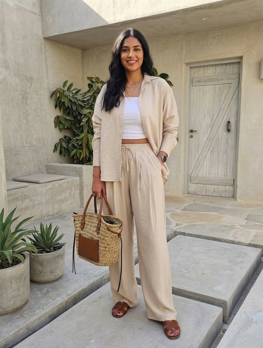 BASIC BEIGE  COMFY SET