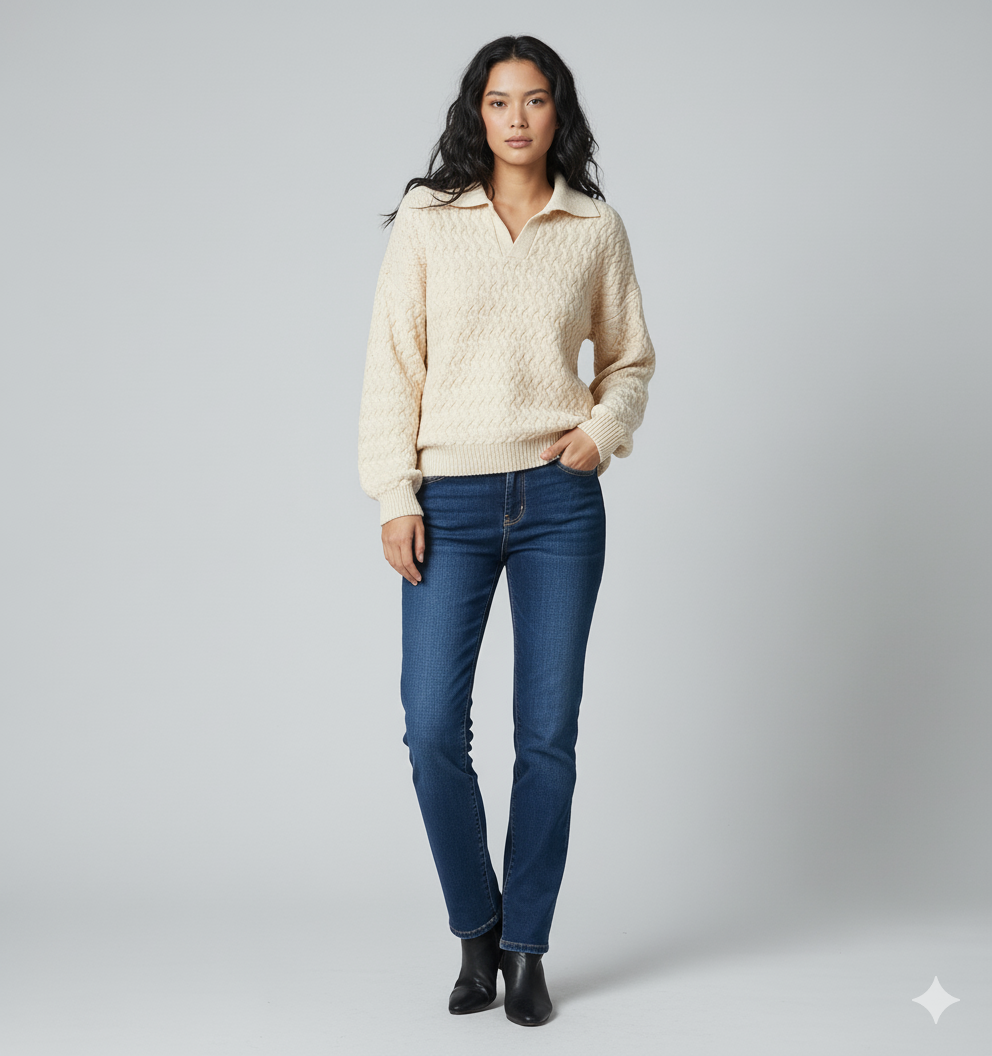 Knitted Women Pullover