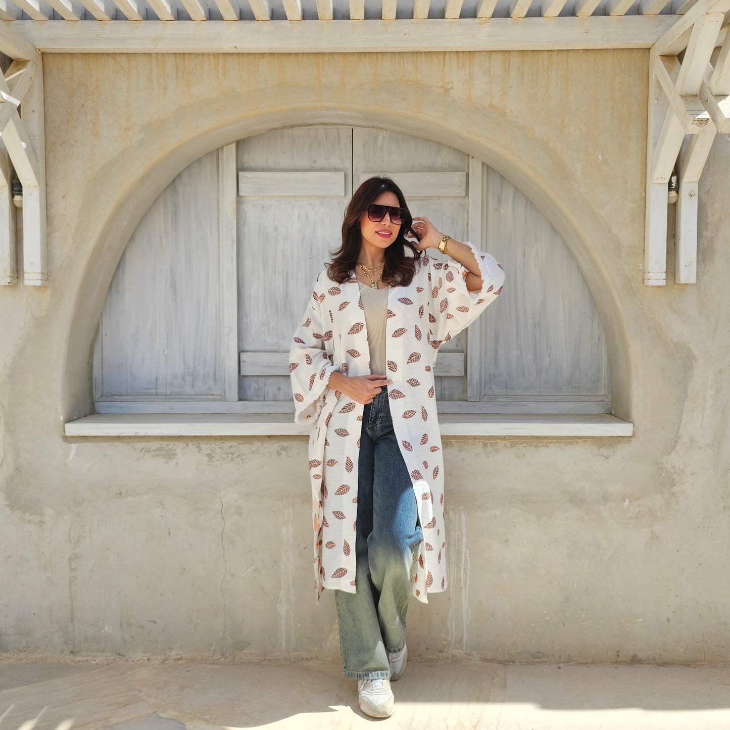 LEAVES KIMONO