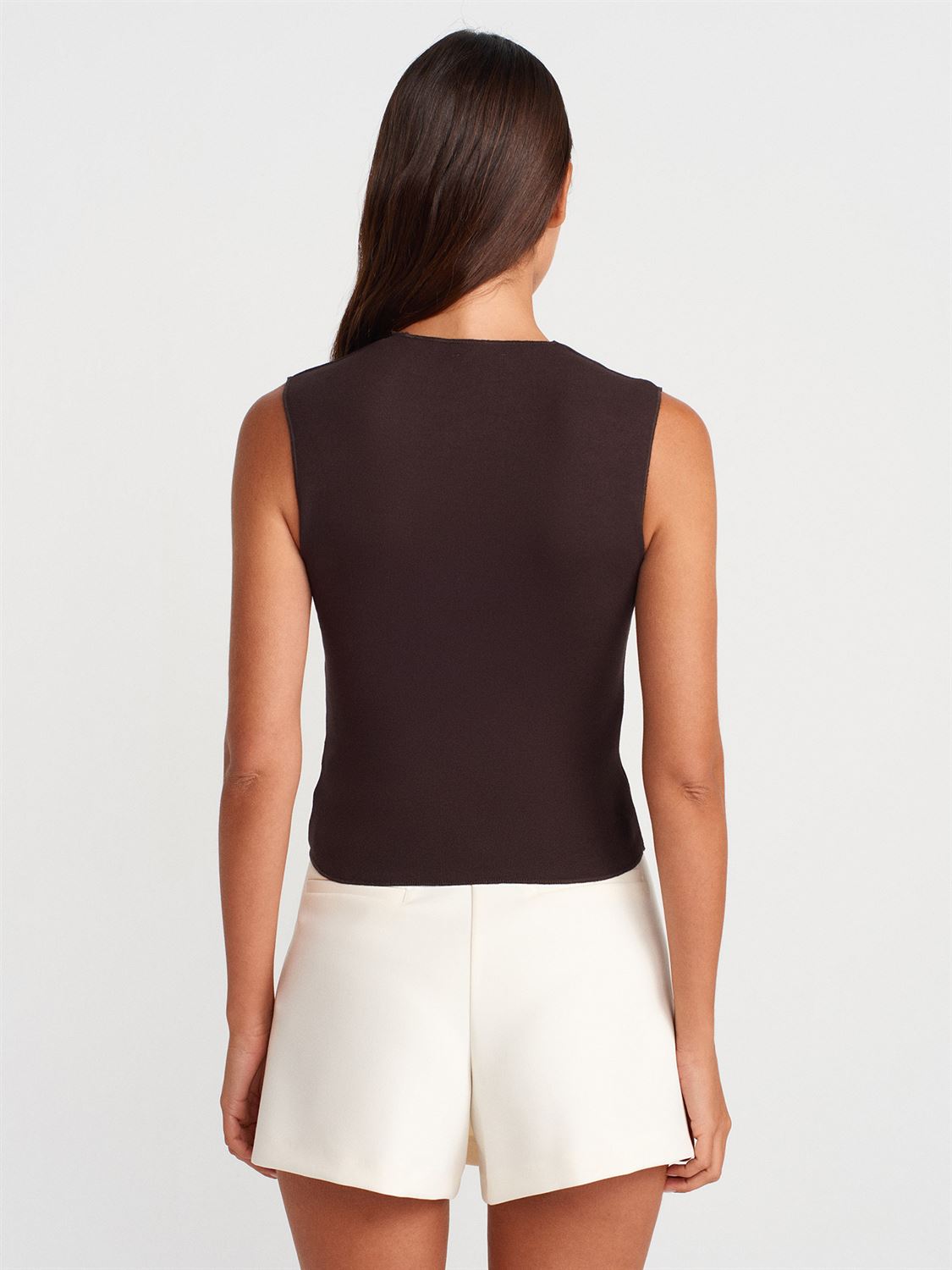 SQUARE NECK SLEEVELESS TOP (Made in Turkey 🇹🇷)