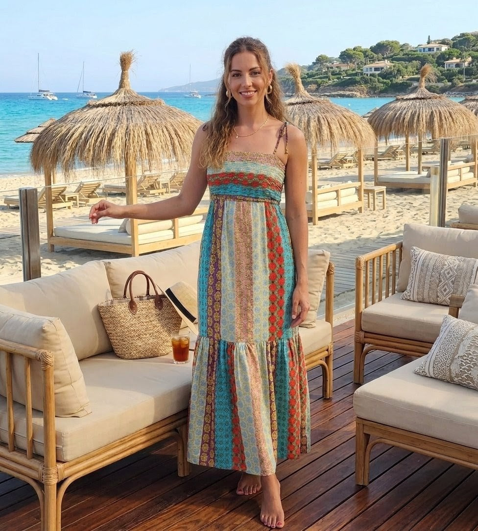 SUMMER FLORAL DRESS