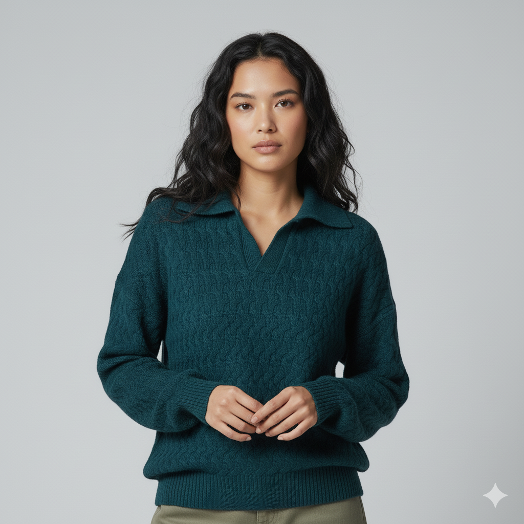 Knitted Women Pullover