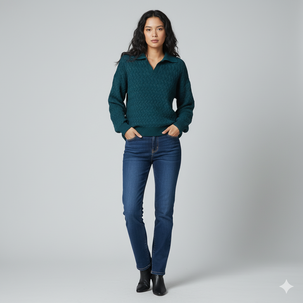 Knitted Women Pullover