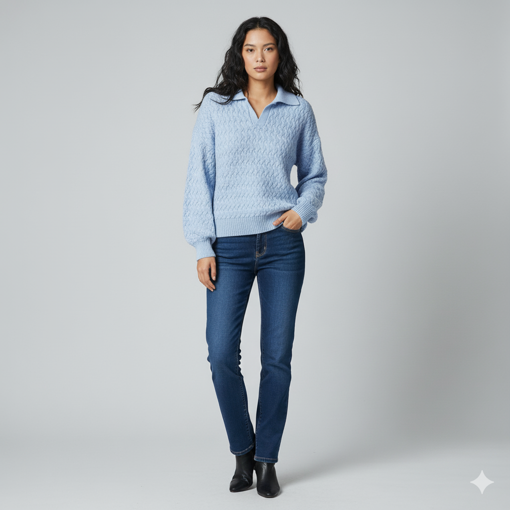 Knitted Women Pullover