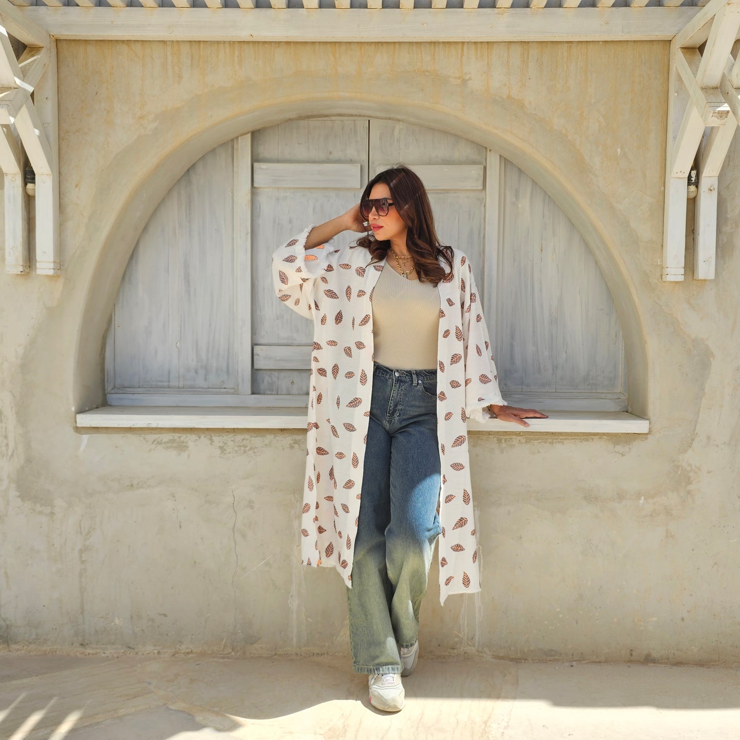 LEAVES KIMONO