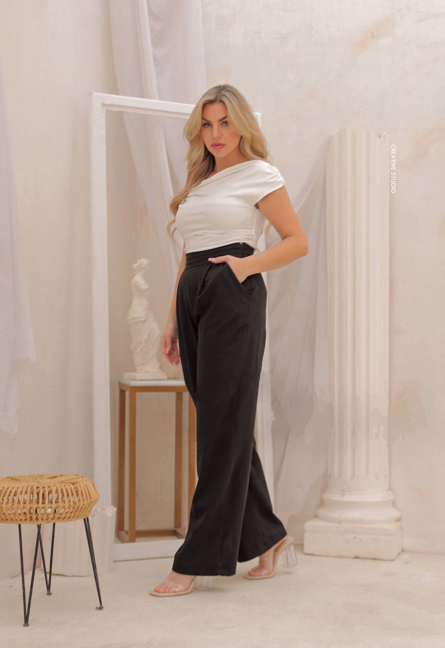 TAILORED HIGH WAIST PANTS