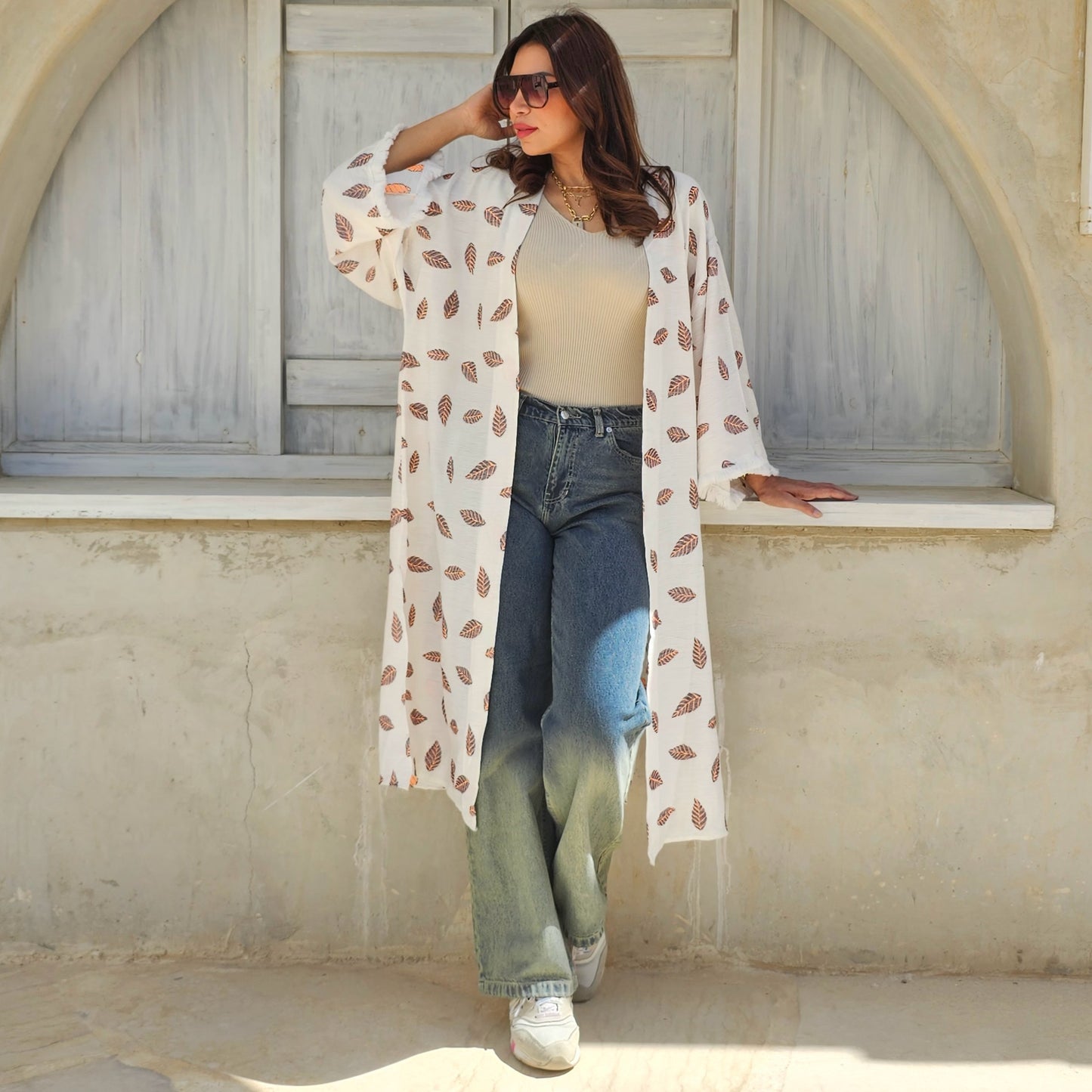 LEAVES KIMONO