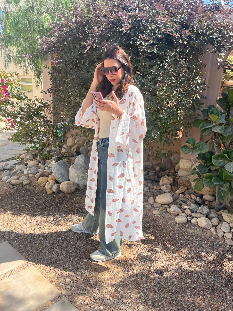 LEAVES KIMONO