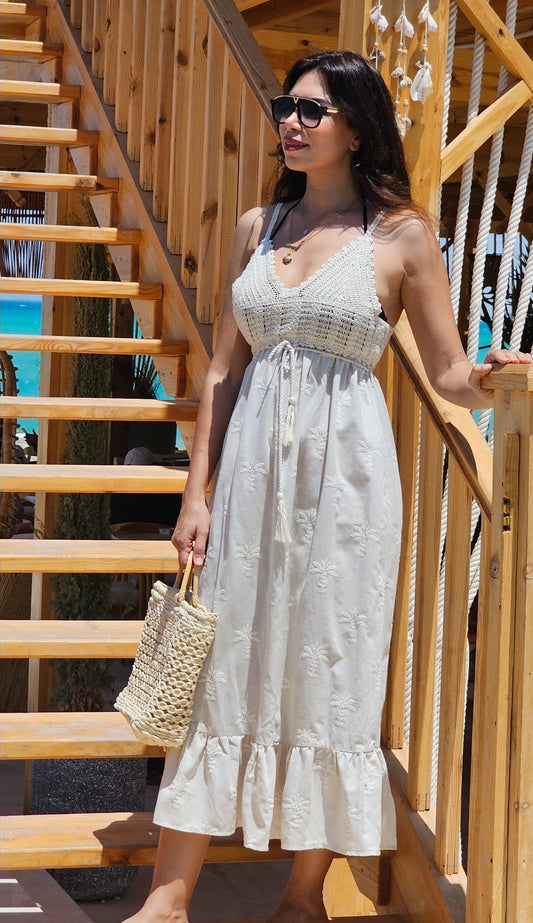 LENIN BEIGE DRESS